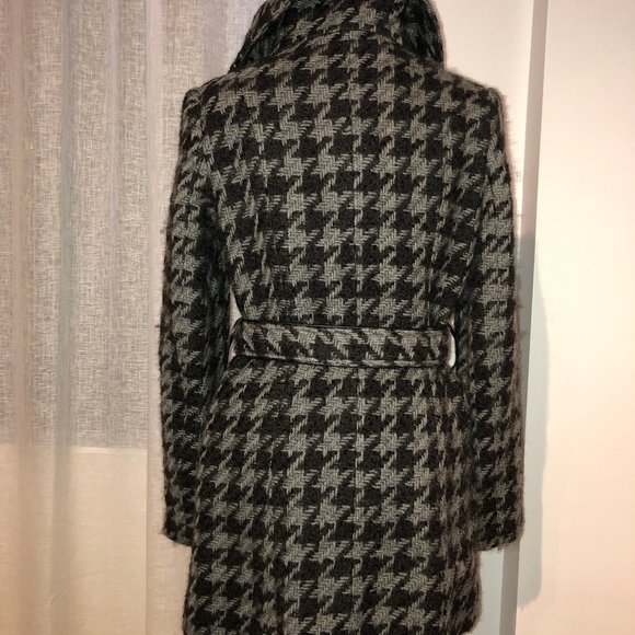 Houndstooth wool coat - Picture 7 of 7